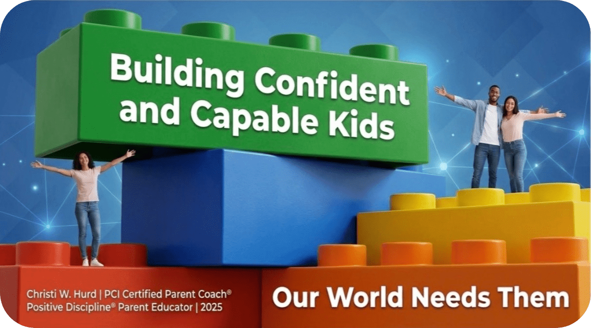 Giant toy blocks with message for kids